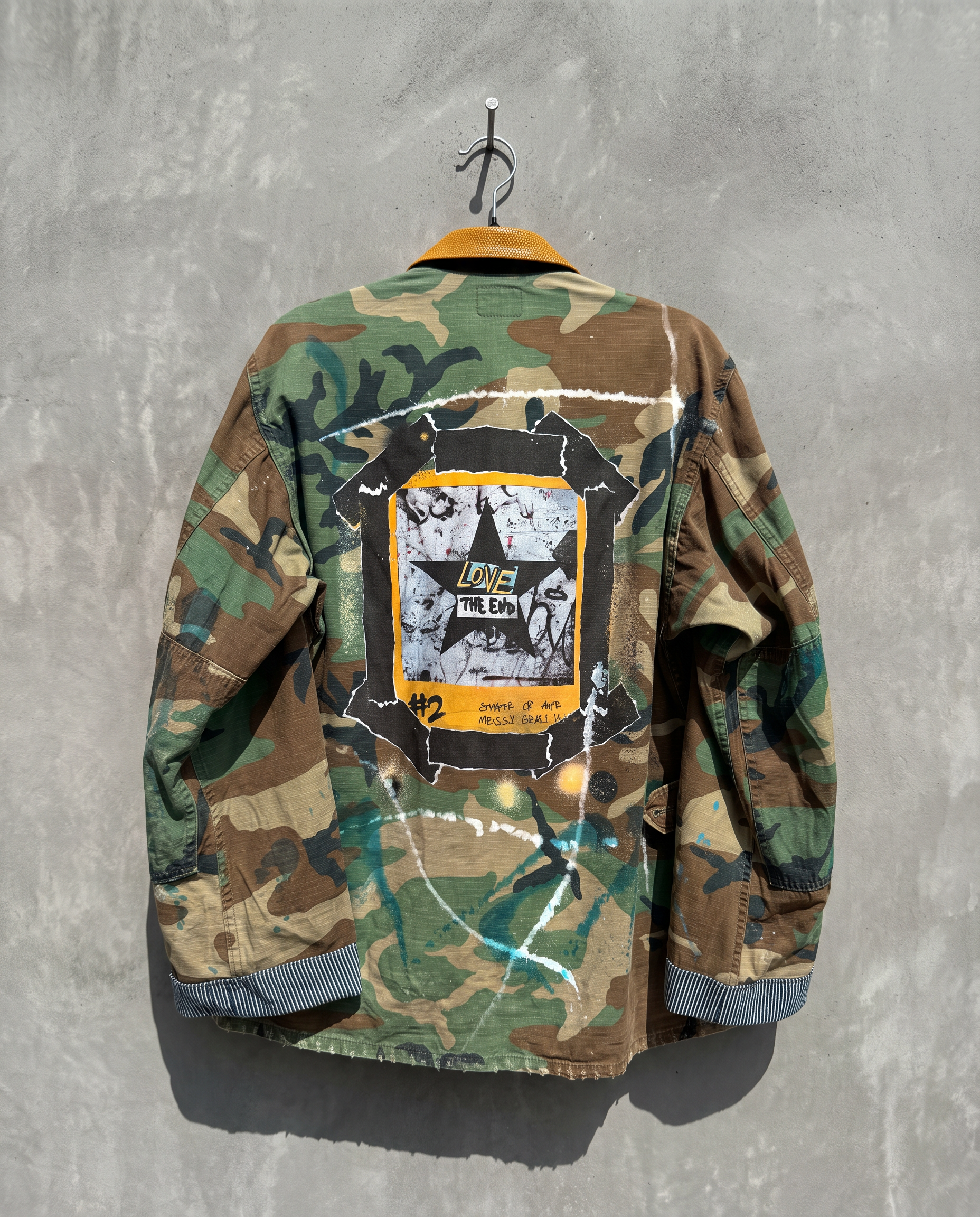 "Love The End" - Style #2 Edition 2 - back view showing print