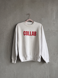 COLLAB sweatshirt, white