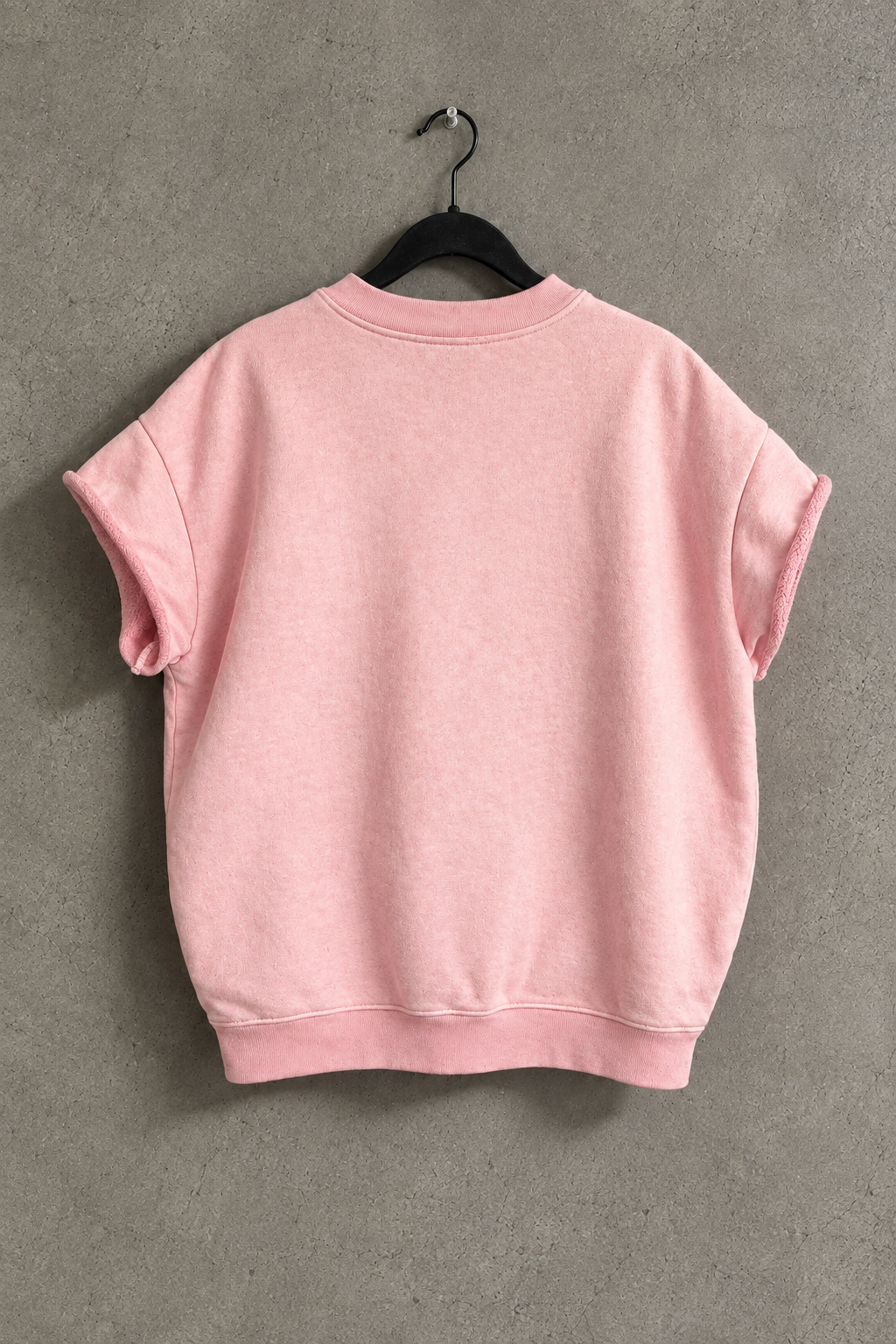 Halo & Horns - Pink, back view on hanger