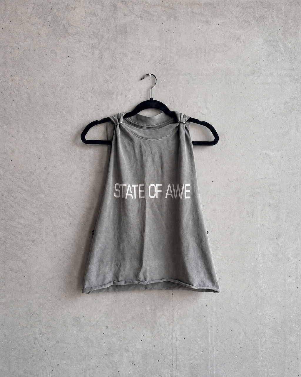 State of Awe Sleeveless - hanger view
